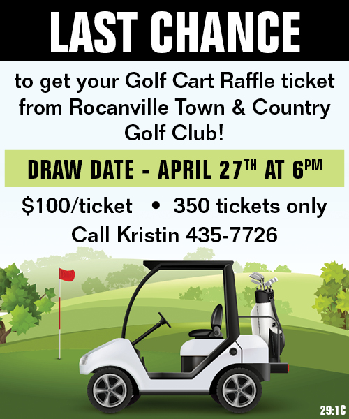 Rocanville Town & Country Golf Club Golf Cart Raffle